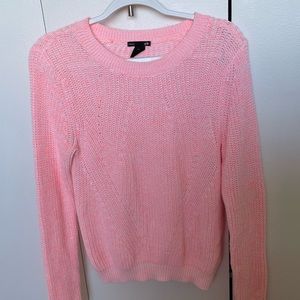 H&M Pink Crewneck Sweater size S